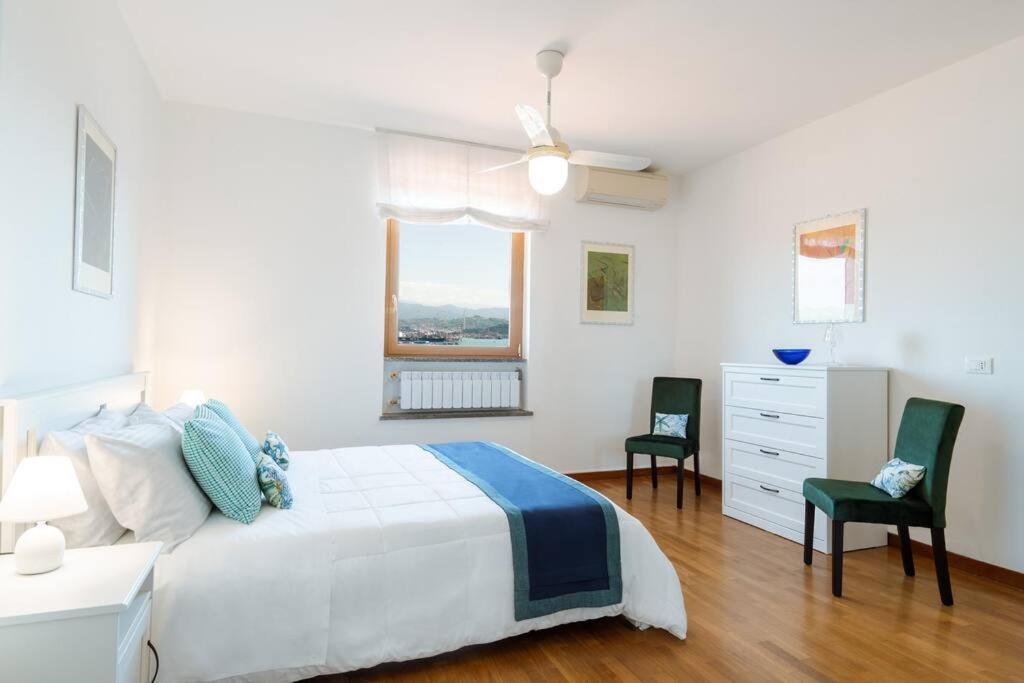 Piccapiana Sea View Attic Flat Apartment La Spezia Exterior foto